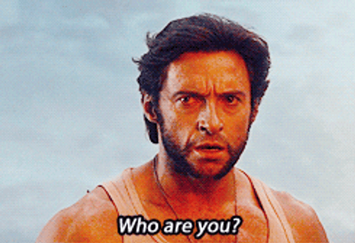 Wolverine Who Are You GIF