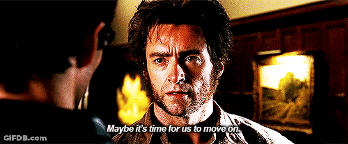 Wolverine Xmen Time To Move On GIF