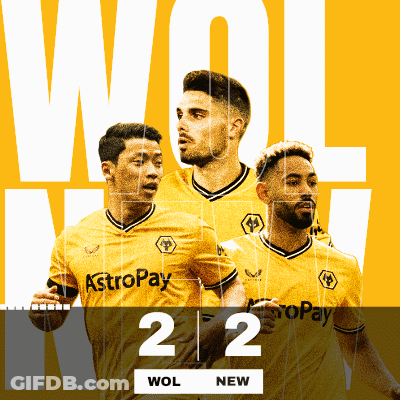 Wolves Tie Soccer Match 2-2 GIF