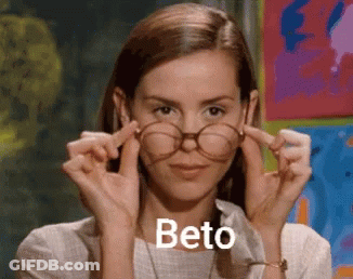 Woman Adjusting Glasses Beto GIF