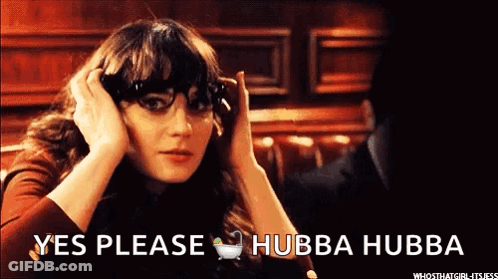 Woman Adjusting Glasses Yes Please Hubba Hubba GIF