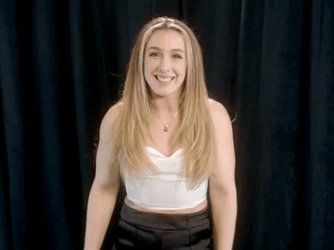 Woman Ahhh Energetic Moments GIF