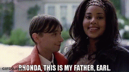 Woman And Boy Standing Together GIF