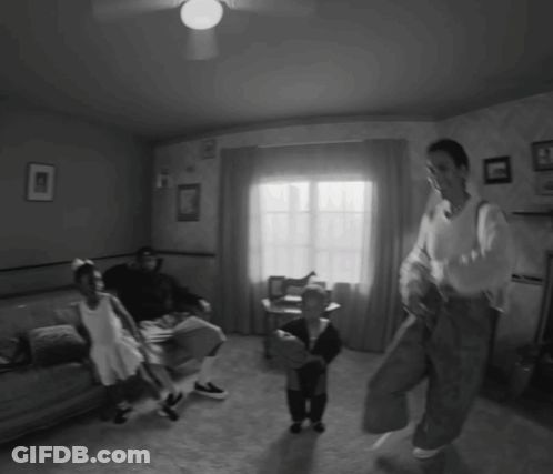 Woman And Child Dancing GIF