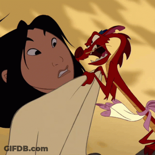 Woman And Dragon With White Cloth GIF