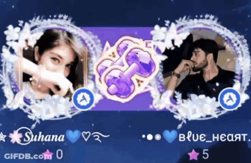 Woman And Man With Name Suhana GIF