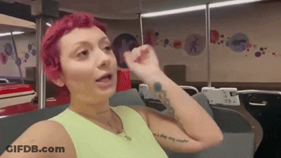 Woman Arm With Star And Leaf Tattoo GIF