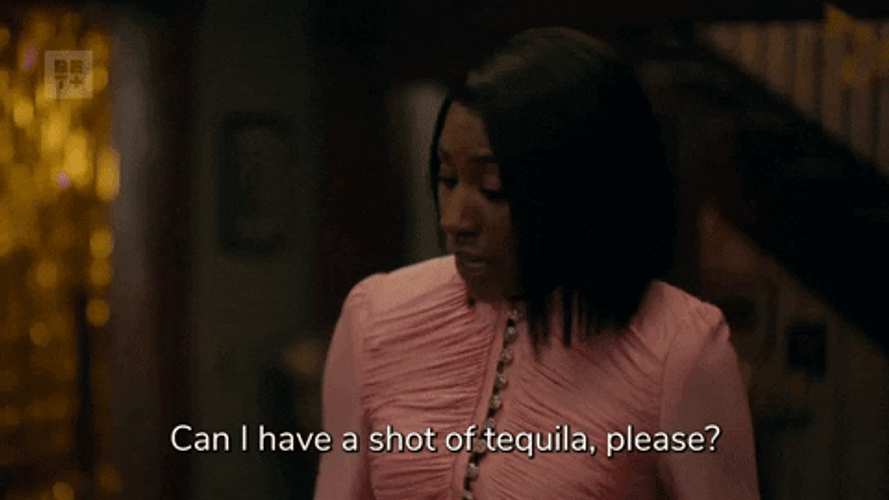 Woman Asking For Shot Of Don Julio Tequila GIF