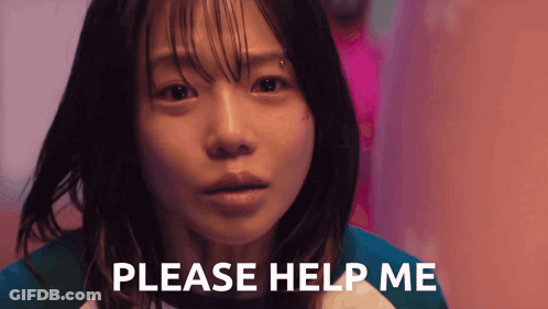 Woman Asking Please Help Me GIF