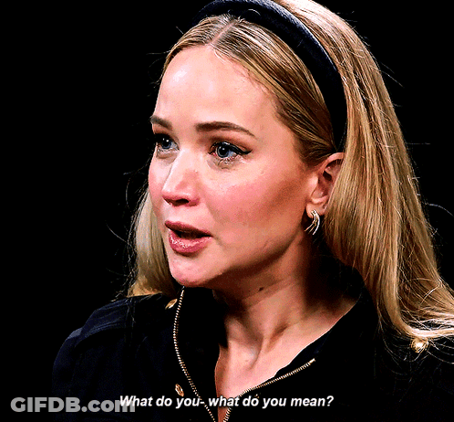 Woman Asking What Do You Mean GIF