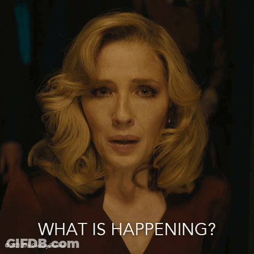 Woman Asking What Is Happening 2023 20Th Century Studios GIF