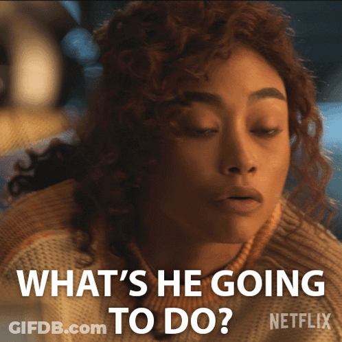 Woman Asking What To Do On Netflix GIF