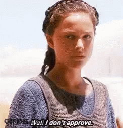 Woman At Beach Saying Well I Don't Approve GIF