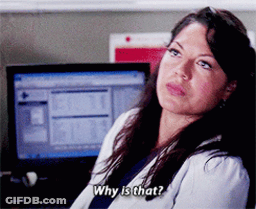 Woman At Computer Asking Why Is That GIF