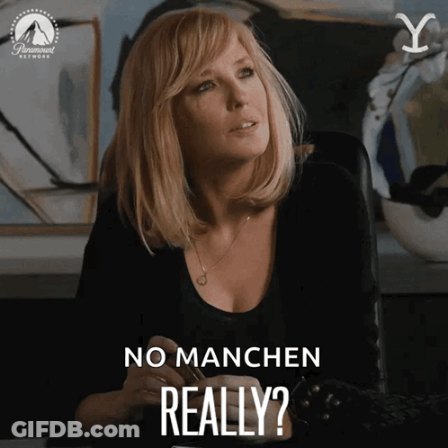 Woman At Desk No Manchen Really GIF