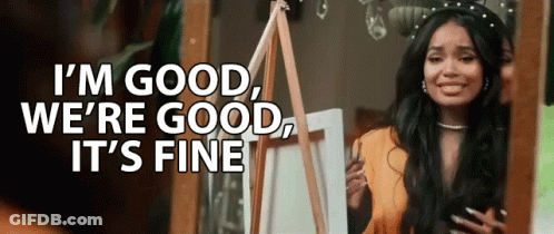 Woman At Easel Holding Brush And Painting GIF