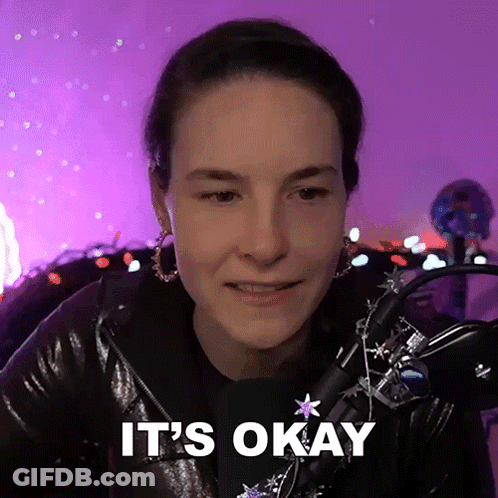 Woman At Microphone Saying It Okay GIF