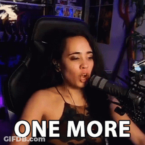 Woman At Microphone Saying One More GIF