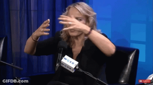 Woman At Microphone Saying Woxxr GIF