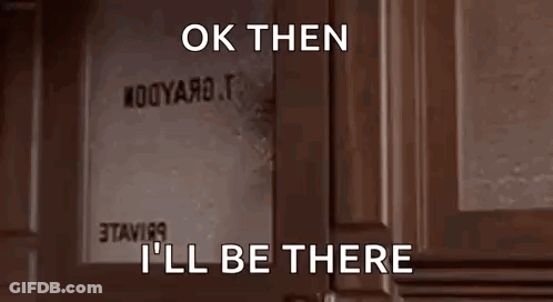 Woman At Piano Saying Ok Then I'll Be There GIF