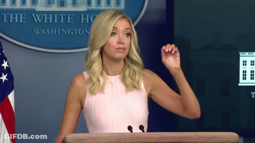 Woman At Podium At White House GIF