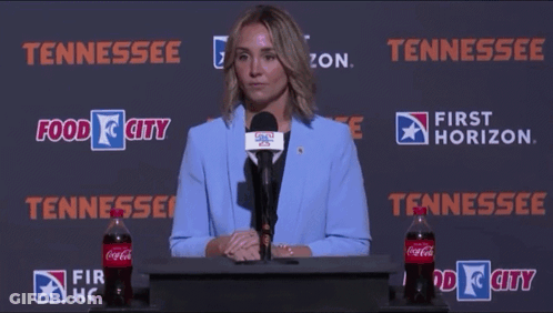 Woman At Podium Tennessee First Horizon Food City GIF
