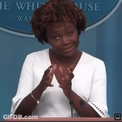 Woman At Podium With Microphone GIF