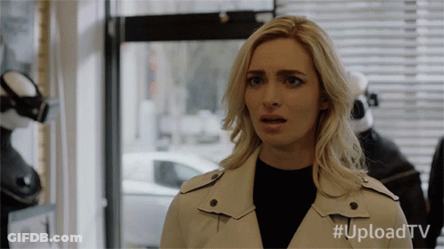 Woman At Window With #Uploadtv GIF