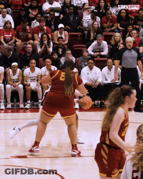 Woman Basketball Stanford GIF