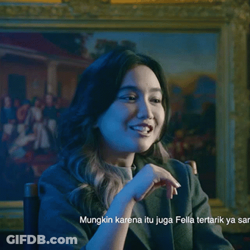 Woman Before Painting Mungkin Karena Itu Juga Fella Tertarik Ya GIF