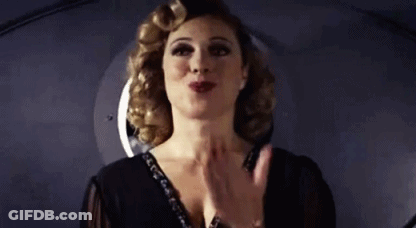 Woman Blowing Kiss GIF