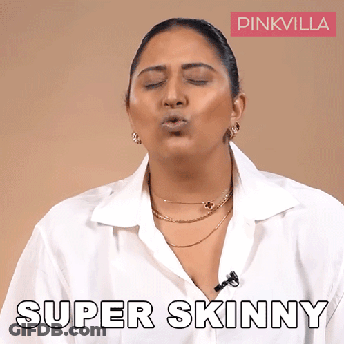 Woman Blowing Kiss Super Skinny GIF