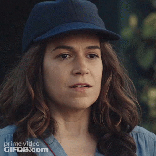 Woman Blue Hat Blue Shirt Prime Video GIF