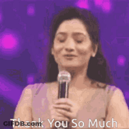 Woman Bowing Head Thank You So Much GIF