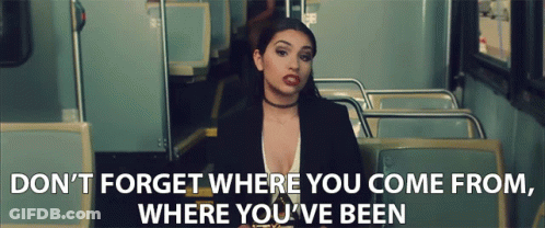 Woman Bus Don't Forget Where You Come From GIF