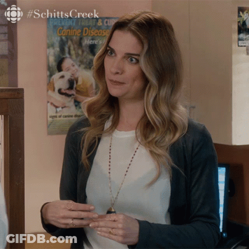 Woman By Canine Disease Poster GIF