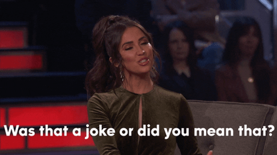 Woman Called Out Meant Joke GIF