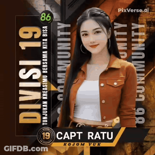 Woman Capt Ratu GIF