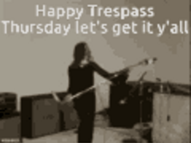 Woman Carrying Microphone Stand Funny Thursday Mood GIF