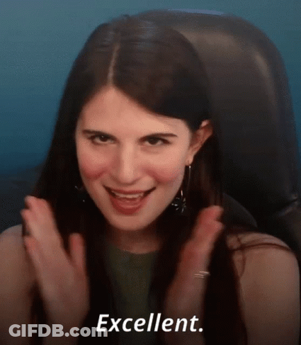 Woman Clapping Hands Excellent GIF
