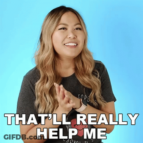 Woman Clapping Hands Help Me GIF
