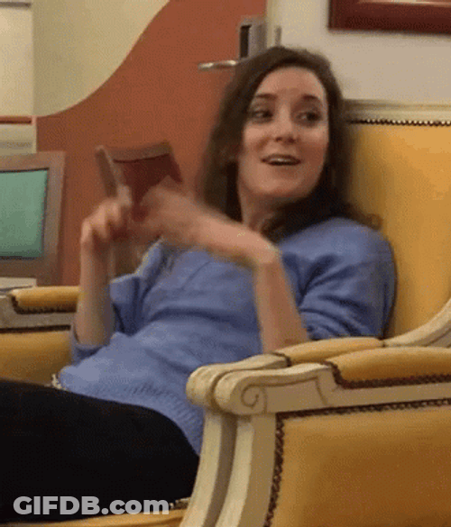 Woman Clapping Yes Please GIF