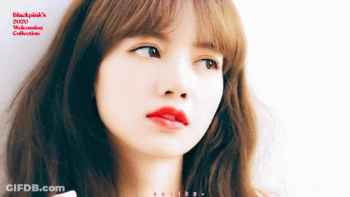 Woman Close Up Blackpink's 2020 Welcoming Collection GIF