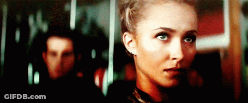 Woman Close Up Blurry Background GIF