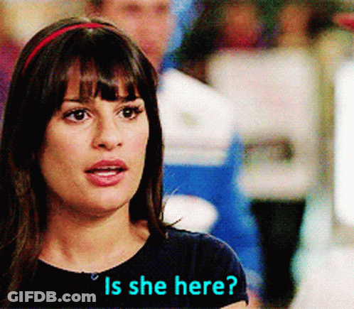 Woman Close Up Is She Here GIF