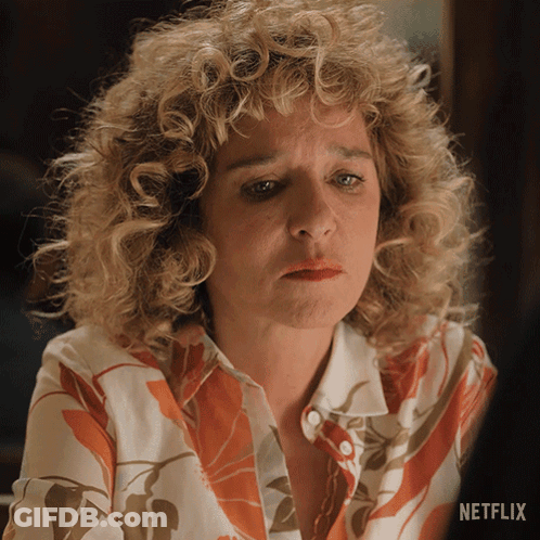 Woman Close Up Netflix Logo GIF