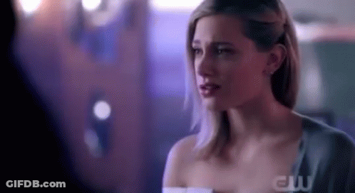 Woman Close Up Purple Background GIF