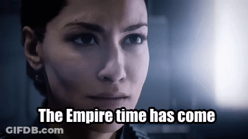 Woman Close Up The Empire Time Has Come GIF