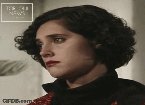 Woman Close Up Torloni News Background GIF