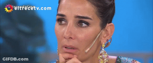 Woman Close Up With Eltrecetv.com GIF